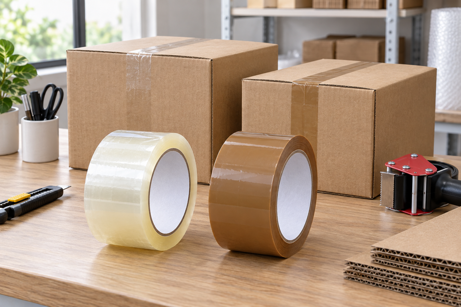 Băng keo trong và băng keo đục trong bối cảnh sử dụng